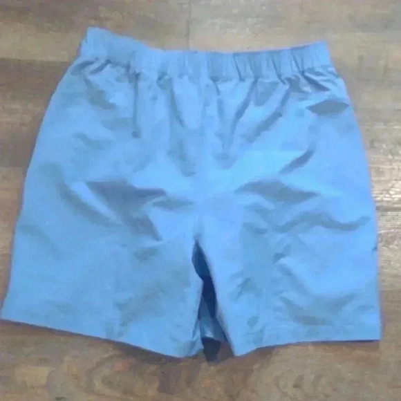 LL Bean blue comfort cycling shorts with padded liner women's size medium - Picture 5 of 6